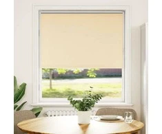 roletas smėlio spalvos 100x130 cm audinio plotis 95,7 cm
