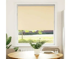 roletas smėlio spalvos 105x150 cm audinio plotis 105x130 cm
