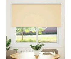 roletas smėlio spalvos 155x130 cm audinio plotis 151,6 cm