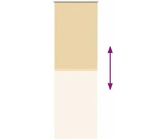 roletas smėlio spalvos 80x210 cm audinio plotis 75,7 cm
