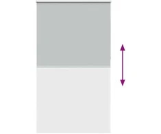 roletas smėlio šviesiai pilka 130x210 cm audinio plotis 126,6cm