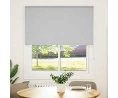 roletas šviesiai pilka 130x175 cm audinio plotis 126,6cm