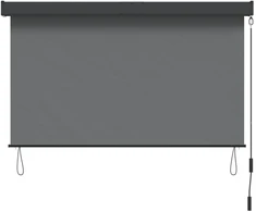 Roletas Šviesiai pilka 140 x 250 cm Audinys ir aliuminis