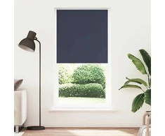 roletas tamsiai mėlynos 100x230 cm audinio plotis 95,7 cm