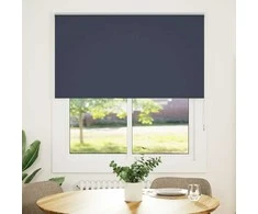 roletas tamsiai mėlynos 125x150 cm audinio plotis 121,6 cm