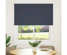 roletas tamsiai mėlynos 140x150 cm audinio plotis 136,6 cm