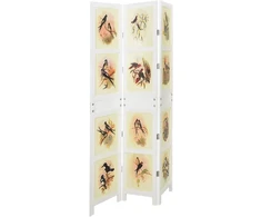 Romdivider Panel Balta 106 x 165 cm MDF plokštė