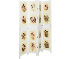 Romdivider Panel Balta 141,5 x 165 cm MDF plokštė