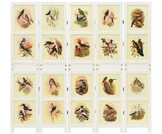 Romdivider Panel Balta 176,5 x 165 cm MDF plokštė