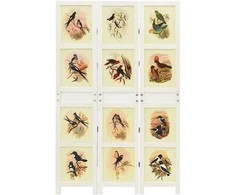 Romdivider Panel Balta 106 x 165 cm MDF plokštė