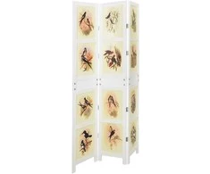 Romdivider Panel Balta 106 x 165 cm MDF plokštė