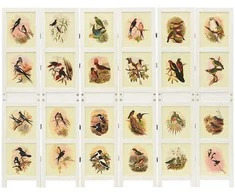 Romdivider Panel Balta 212 x 165 cm MDF plokštė