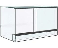 Terariumas su saugykla Skaidrus 50 x 30 x 30 cm Stiklas