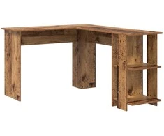 Kampinis rašomasis stalas Senovinis medis 140 x 113,5 x 75 cm