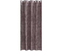 Aksominio tipo užuolaidos 2 pcs Ruda 245 x 140 cm Aksomas
