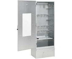Rūkykla 3 vnt. 44,5 x 29 x 110 cm Galvanizuotas plienas