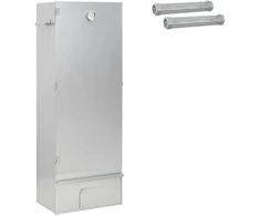 Rūkykla 3 vnt. 44,5 x 29 x 110 cm Galvanizuotas plienas