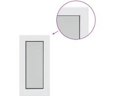Rūsyje langas RISOR 30 x 60 cm PVC ir stiklas