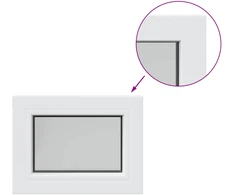 Rūsyje langas RISOR 40 x 30 cm PVC ir stiklas