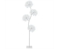 S formos LED kalėdinė eglutė Balta 18 x 18 x 150 cm Plienas