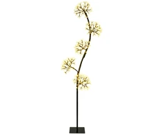 S formos LED kalėdinė eglutė Juoda 20 x 20 x 175 cm Plienas