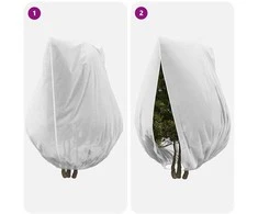 Šalčio Apsauginiai Augalų Fleece Dangčiai Balta 3,5 x 2,5 m
