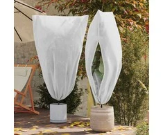 Šalčio Apsauginiai Augalų Fleece Dangčiai 5 pcs Balta