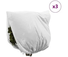 Šalčio Apsauginiai Augalų Fleece Dangčiai 3 pcs Balta