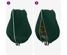 Šalčio Apsauginiai Augalų Fleece Dangčiai Žalia 3,5 x 2,5 m