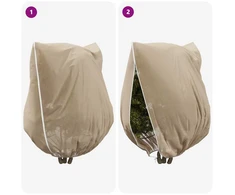 Šalčio Apsauginiai Augalų Fleece Dangčiai 3 pcs Smėlio
