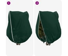 Šalčio Apsauginiai Augalų Fleece Dangčiai 3 pcs Žalia