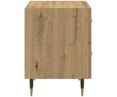 Šalia lovos spintelė 2 pcs Amatininkų ąžuolas 40 x 35 x 47,5 cm