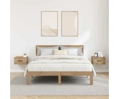 Šalia lovos spintelė 2 pcs artisano ąžuolo 35 x 35 x 20 cm