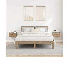 Šalia lovos spintelė 2 pcs artisano ąžuolo 35 x 35 x 20 cm