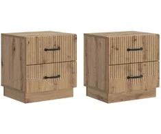 Šalia lovos spintelė 2 pcs Artisano ąžuolo 43 x 34,5 x 44,5 cm
