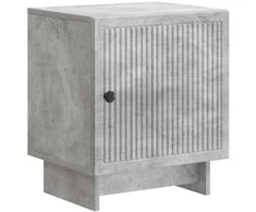 Šalia lovos spintelė 2 pcs Betono pilka 43 x 34,5 x 50 cm