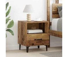 Šalia lovos spintelė 2 pcs Sena mediena 40 x 35 x 47.5 cm