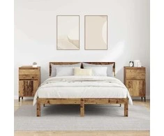 Šalia lovos spintelė 2 pcs Senas medis 40 x 35 x 70 cm