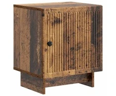 Šalia lovos spintelė 2 pcs Sendintos medienos 43 x 34,5 x 50 cm