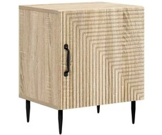 Šalia lovos spintelė 2 pcs Sonoma ąžuolas 43 x 34,5 x 50 cm
