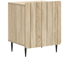 Šalia lovos spintelė 2 pcs Sonoma ąžuolas 43 x 34,5 x 52 cm