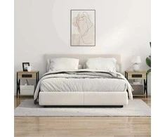 Šalia lovos spintelė 2 pcs Sonoma ąžuolas 41 x 31 x 51 cm