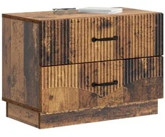 Šalia lovos spintelė Sendintos medienos 62 x 34,5 x 44,5 cm
