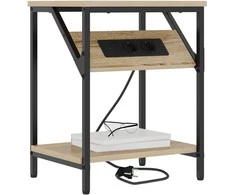 Šalia lovos spintelė Sonoma ąžuolas 38 x 30 x 48 cm
