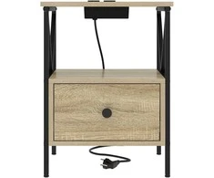 Šalia lovos spintelė Sonoma ąžuolas 41,5 x 40,5 x 55 cm