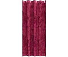 Aksominio tipo užuolaidos 2 pcs Vyno raudonumo 245 x 140 cm