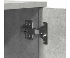 Oppbevaringsskap 2 pcs Betono pilka 103 x 41 x 40 cm