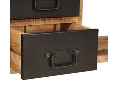 Laikymo suolas Ruda 80 x 35 x 40 cm Mango medienos masyvas