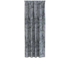 Aksominio tipo užuolaidos 2 pcs Sidabrinė Pilka 245 x 140 cm