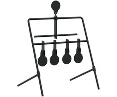 Reguliuojamas taikinys Juoda 40 x 34 x 53 cm Plienas